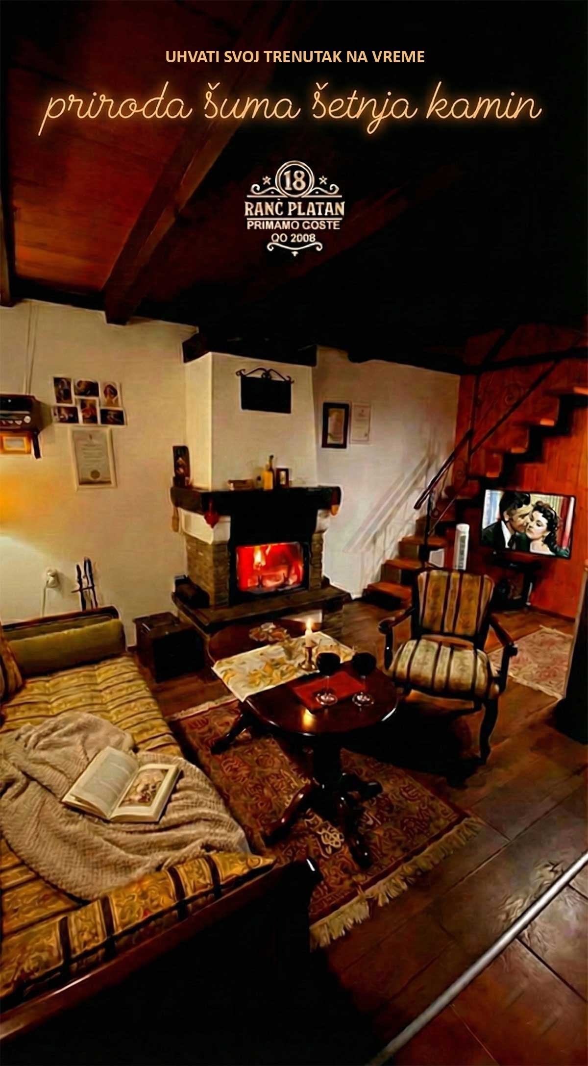 Vrdnik smeštaj za dvoje u brvnari i apartmanu